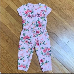 Carter's baby girl one piece